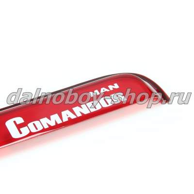 Дефлектор MAN COMMANDOR (больш.угол) красный_1